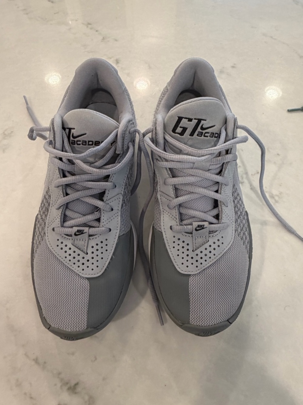 Nike GT Academy Men's Light Gray and Dark Gray Sneakers